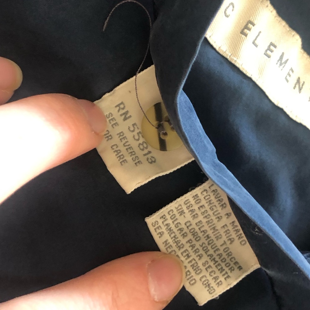 Basic Elements Men’s Silk Button Down Shirt Colla… - image 6